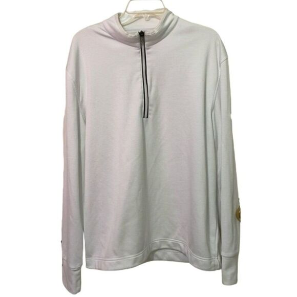 Callaway White Golf Weather Series Pullover 1/2 Zip Top Mens Size 2XL? - Picture 1 of 12